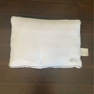 Lacoste white pillow